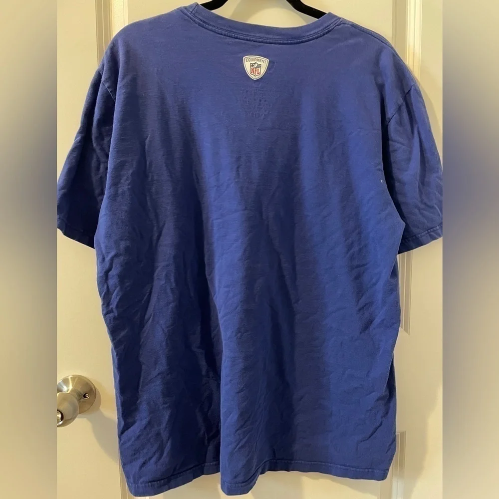 XL. Short sleeve Giants t-shirt. Blue. Nike
